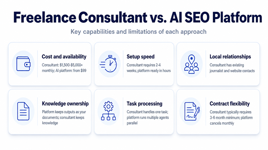 Infographic: What Each Option Actually Does (and What It Cannot)
