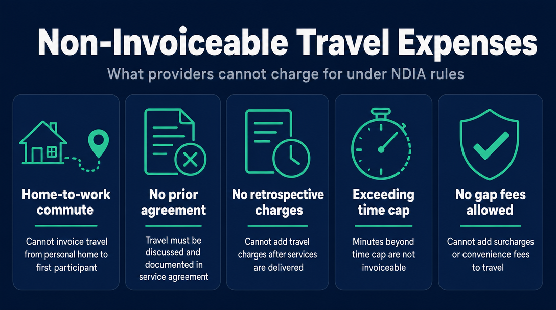 Infographic: What You Cannot Invoice for Travel