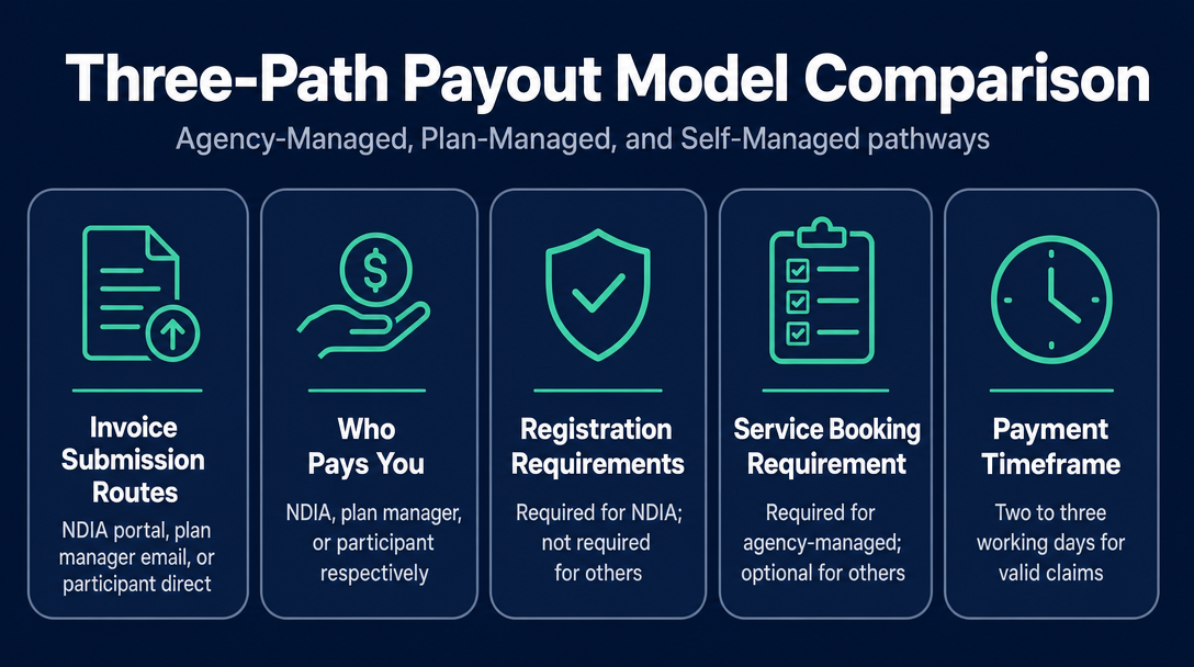 Infographic: The Three-Path Payout Model: A Quick-Reference Comparison
