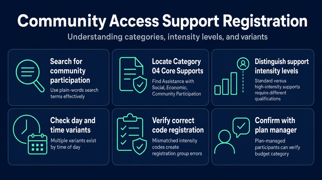 Infographic: Worked Example 2: Community Access