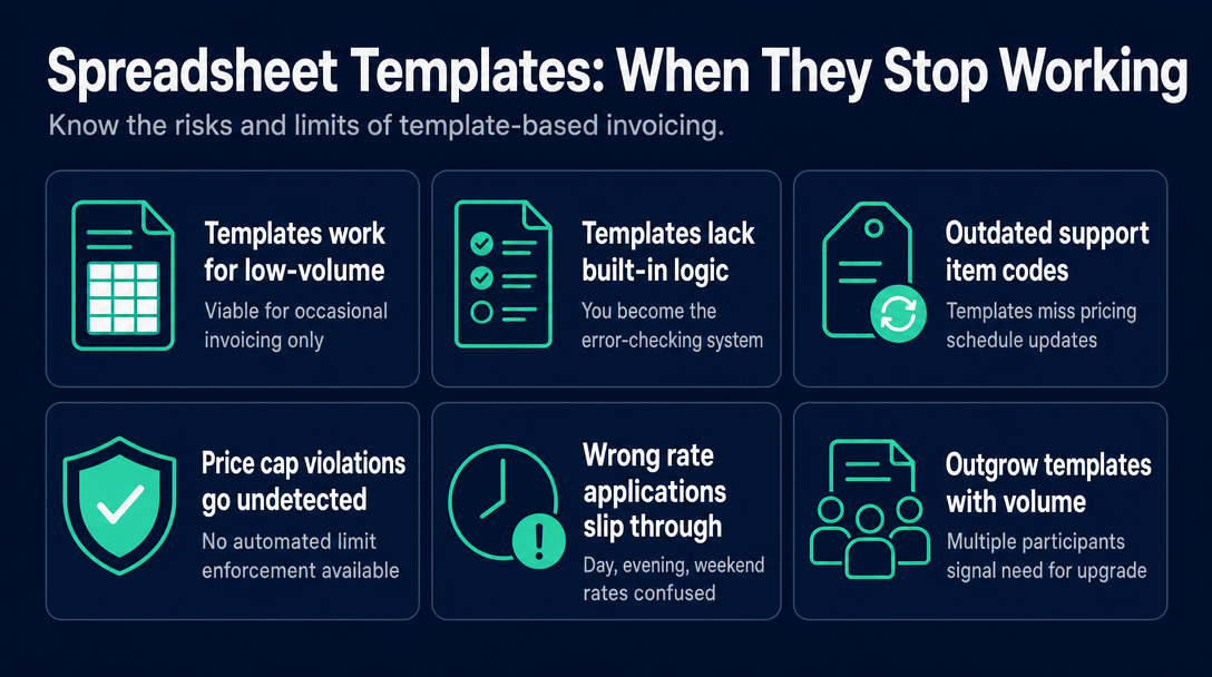 Infographic: 4. Spreadsheet and Word Templates - Still Viable, or a Liability?